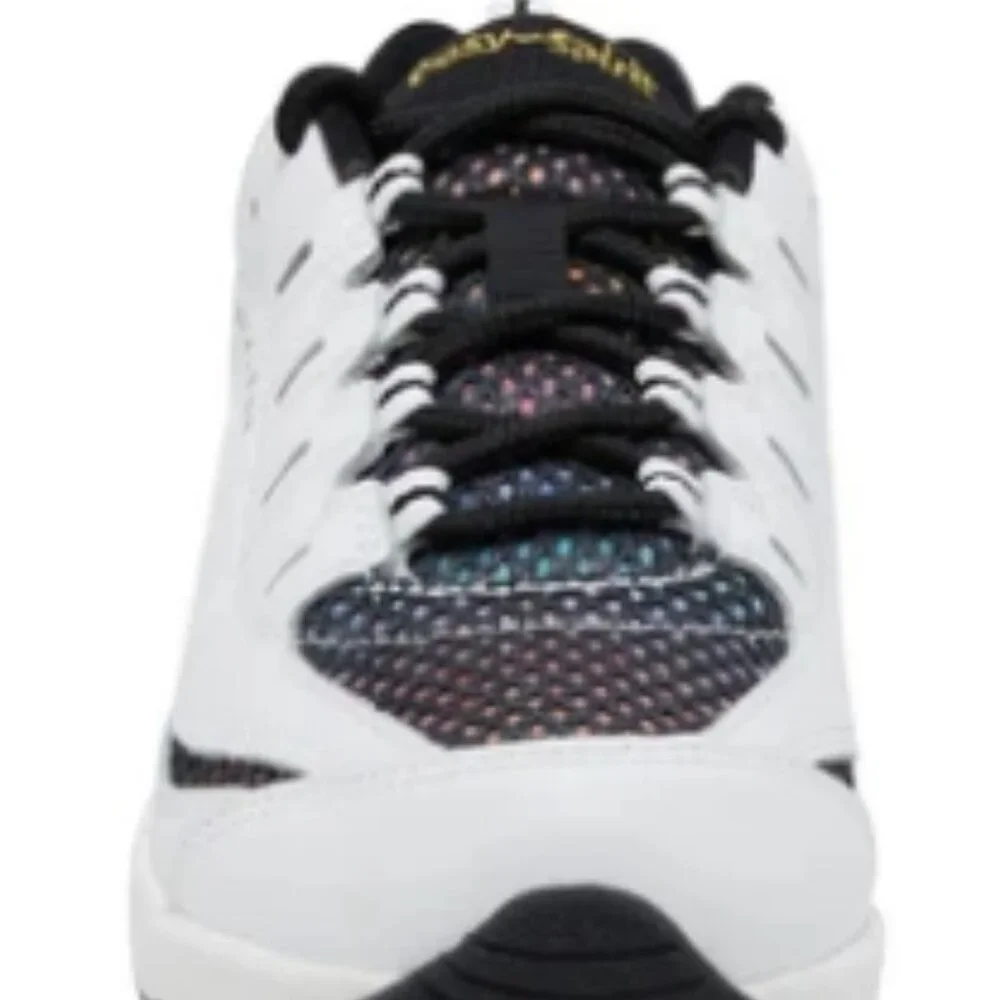 Easy Spirit/Romy Walking Shoe/White/Rainbow Mesh/Size 6.5M - Picture 13 of 16
